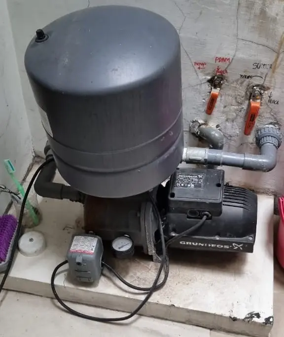 Deskripsi layanan servis pompa air di Surabaya